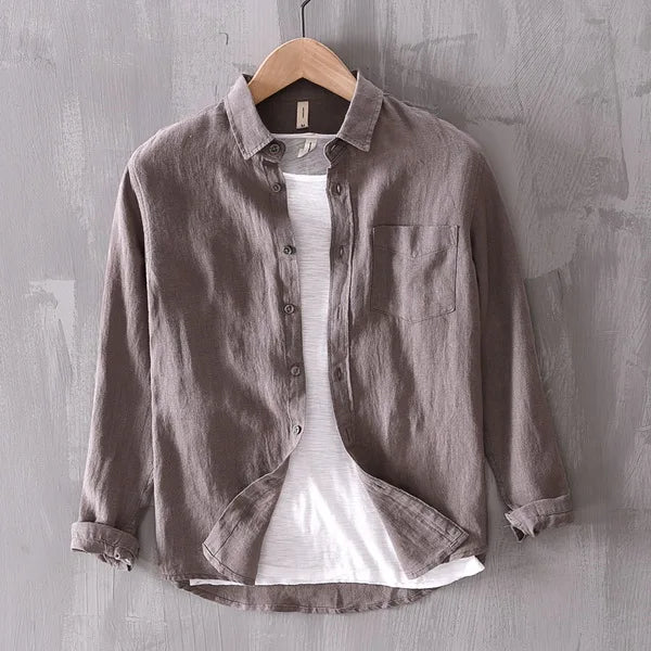 Evergreen Linen Shirt