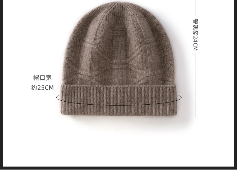 Cashmere Warm Beanie