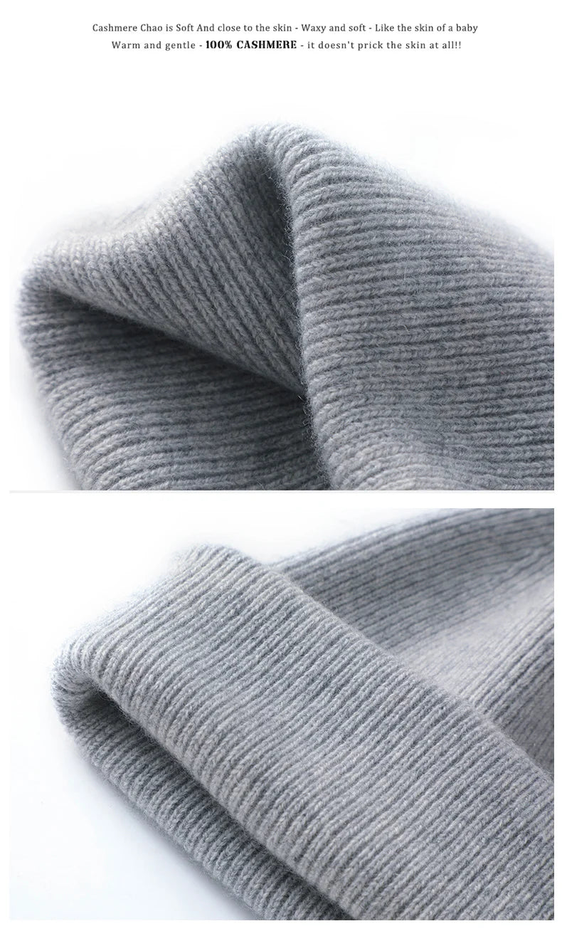Cashmere Guard Beanie