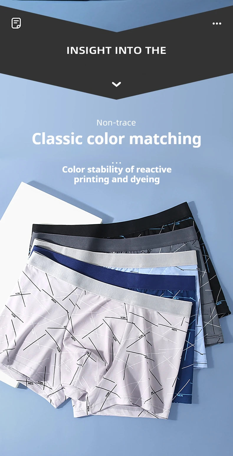 6Pcs ActiveFit Boxers