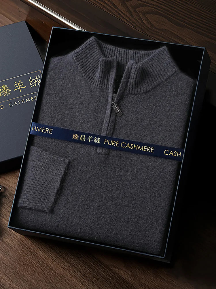 Alpine Cashmere Zip