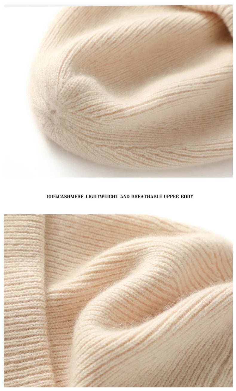 Cashmere Guard Beanie