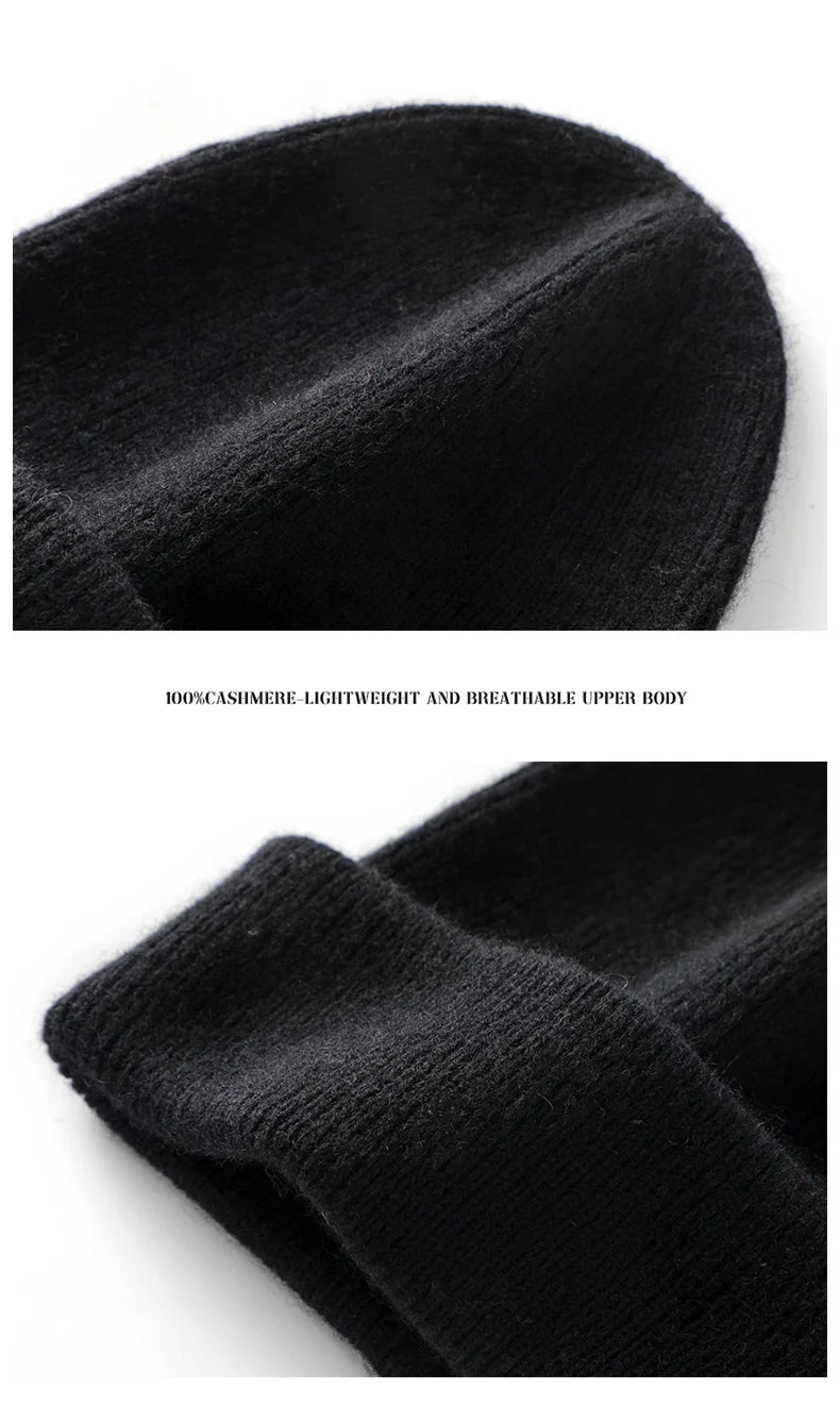 Cashmere Guard Beanie