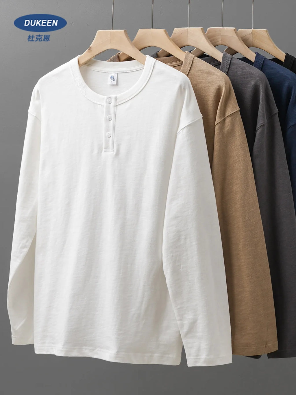 Heavyweight Cotton Henley