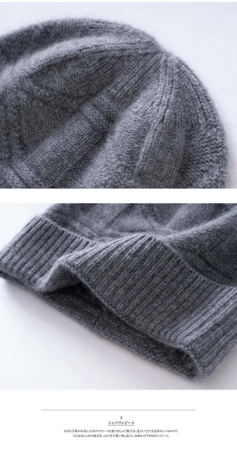 Cashmere Warm Beanie