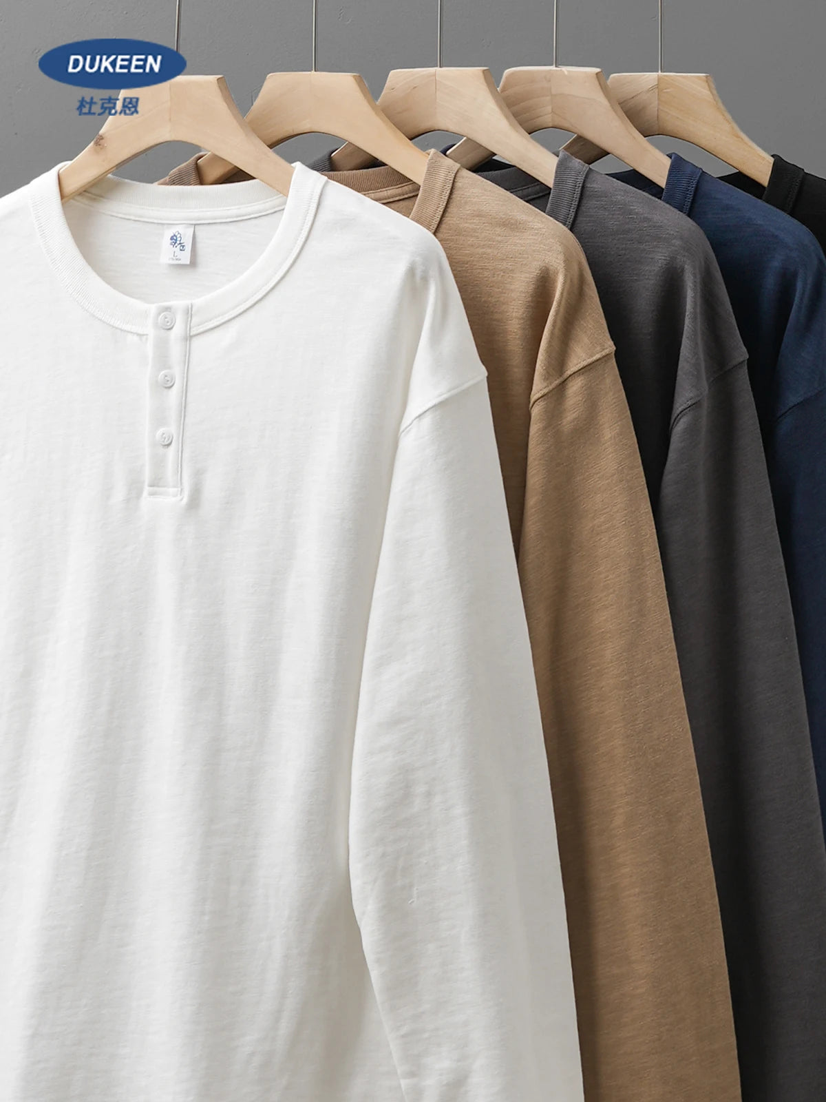 Heavyweight Cotton Henley