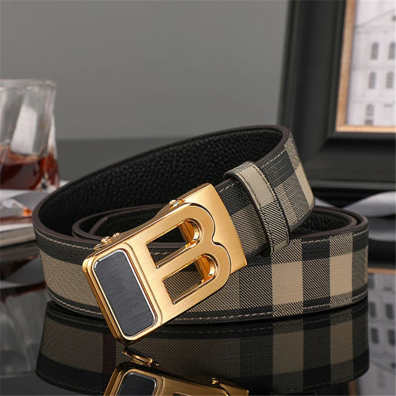 Designer Leather Belt