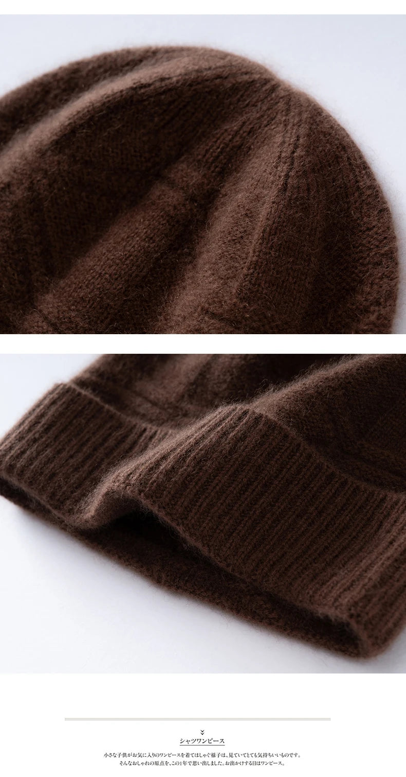 Cashmere Warm Beanie
