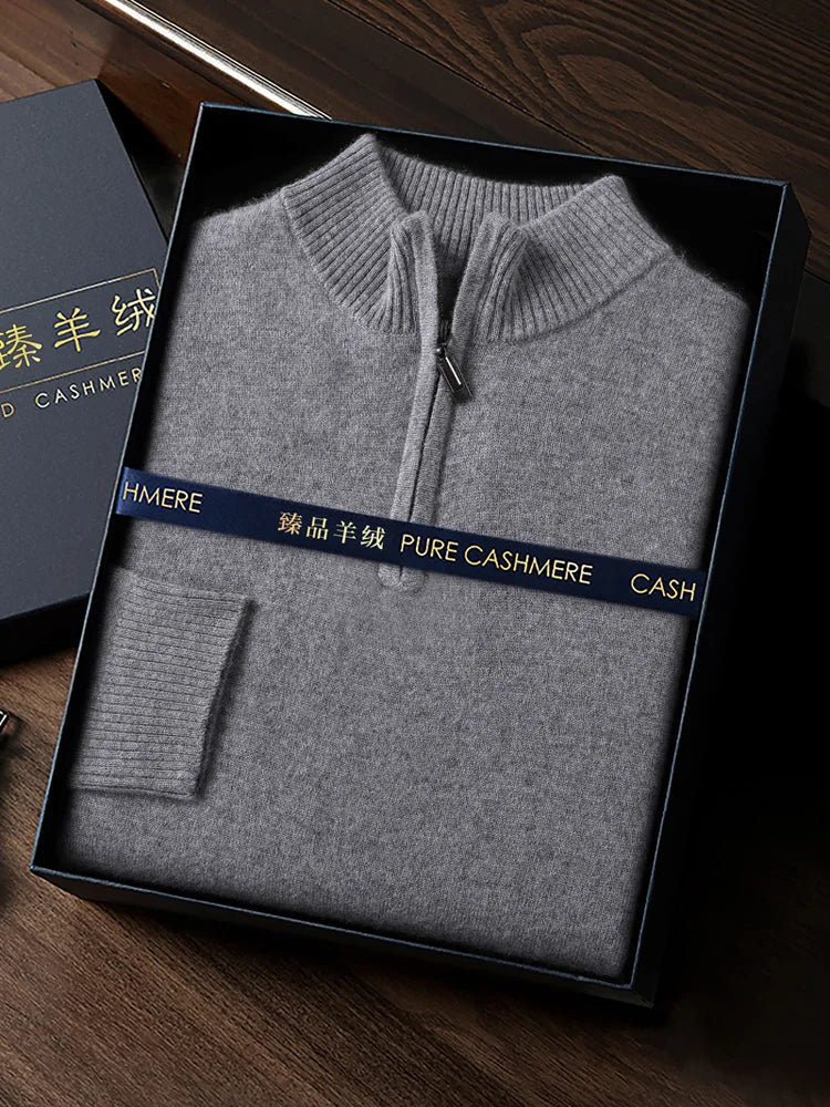 Alpine Cashmere Zip