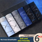 6Pcs ActiveFit Boxers