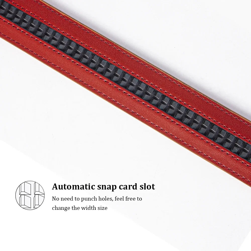 NoBuckle Leather Belt