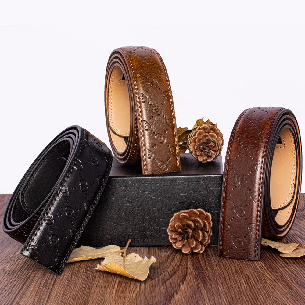 NoBuckle Leather Belt