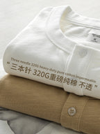 Heavyweight Cotton Henley