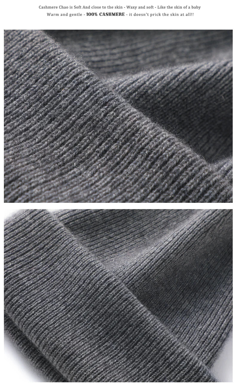Cashmere Guard Beanie
