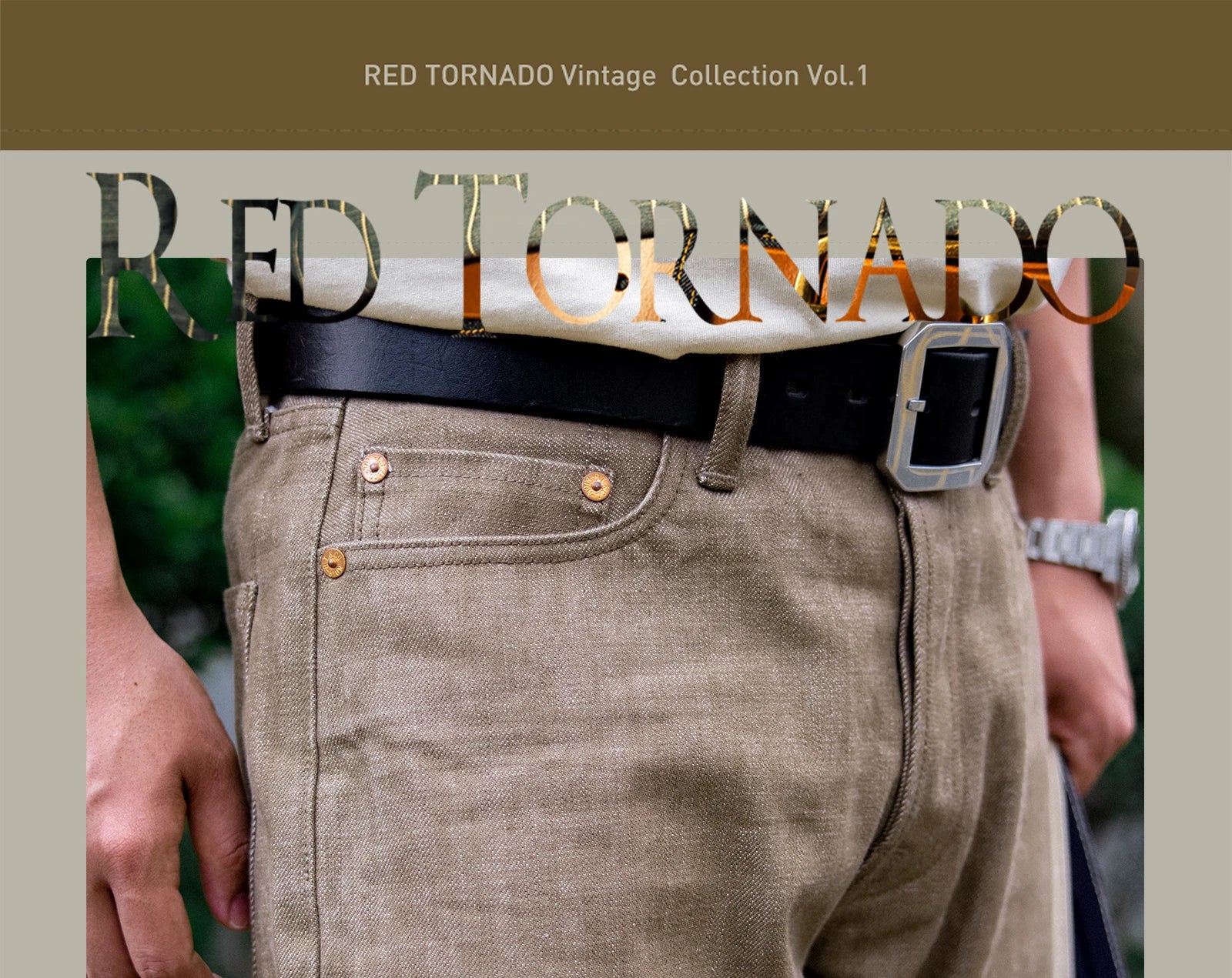 Red Tornado Jeans