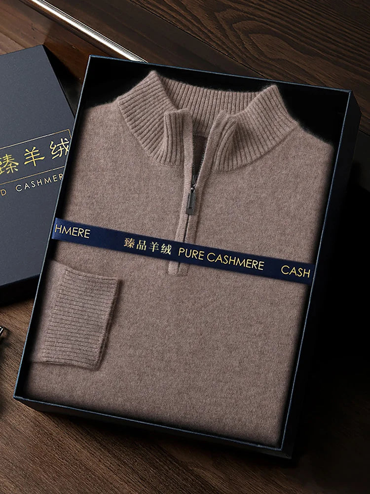 Alpine Cashmere Zip