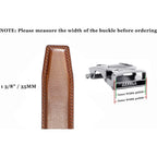 NoBuckle Leather Belt