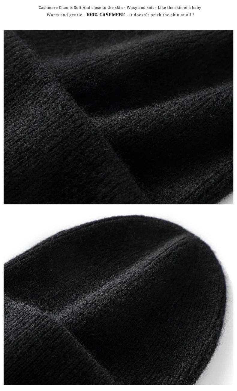 Cashmere Guard Beanie