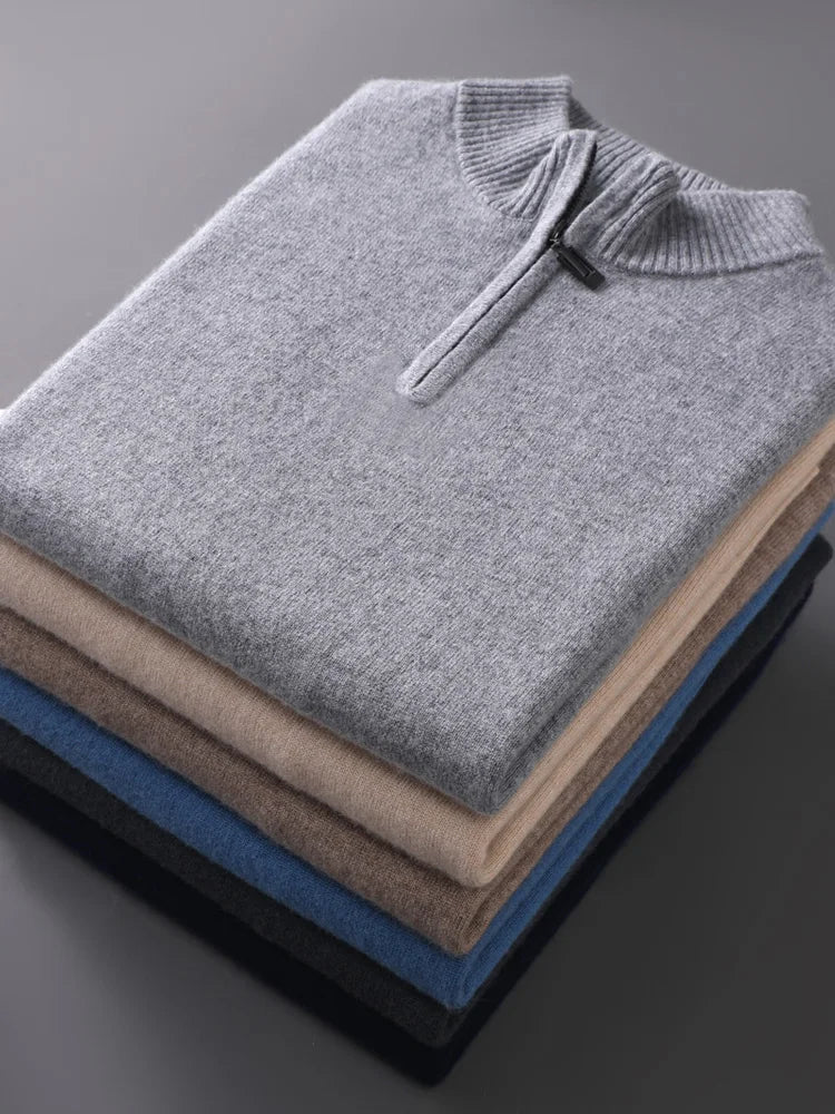 Alpine Cashmere Zip