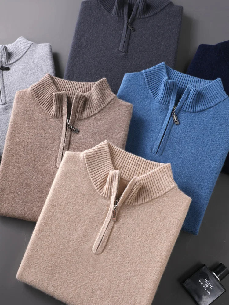 Alpine Cashmere Zip