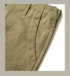 Red Tornado Herringbone Pants