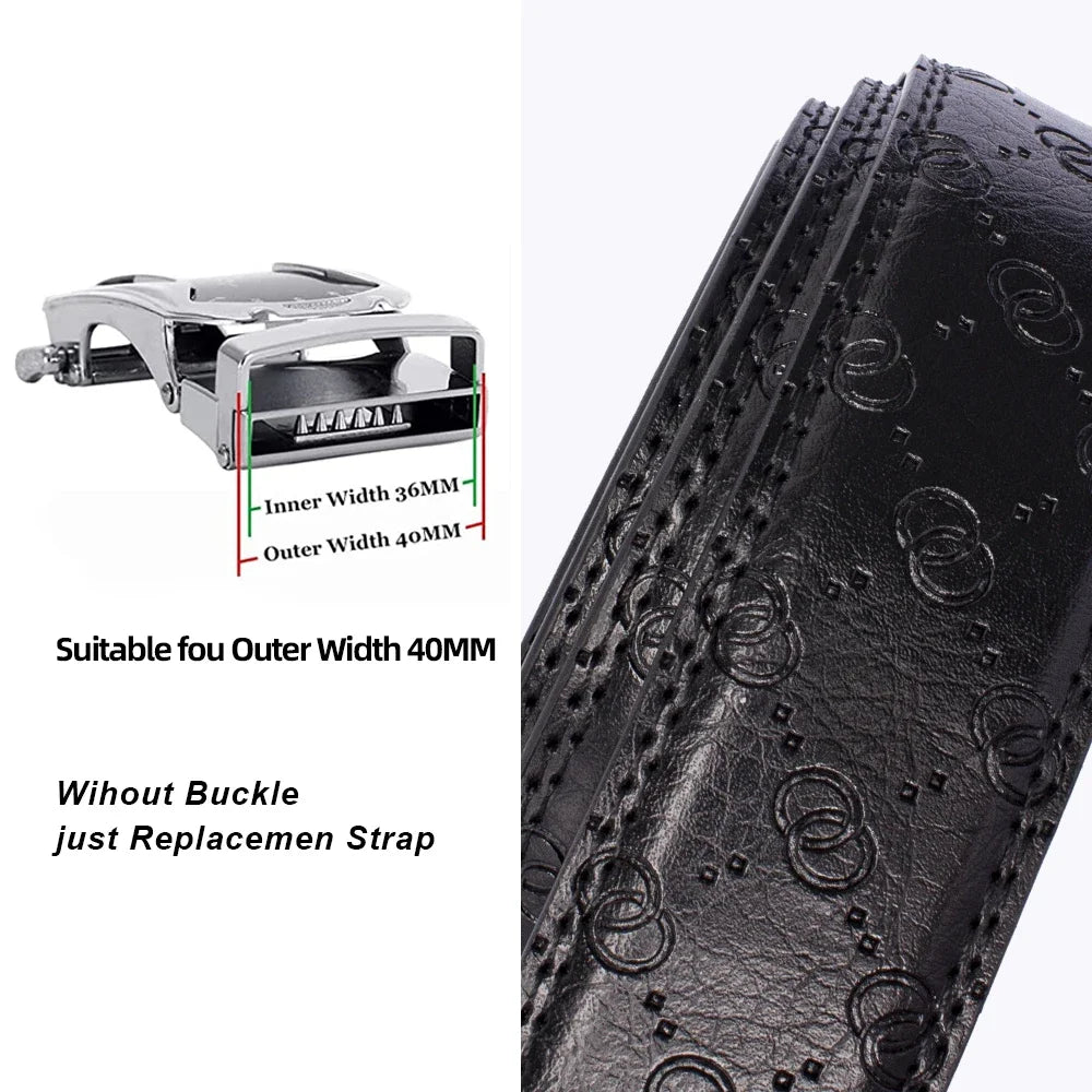 NoBuckle Leather Belt