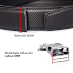 NoBuckle Leather Belt