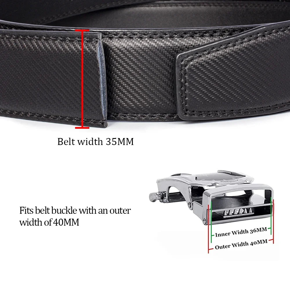 NoBuckle Leather Belt