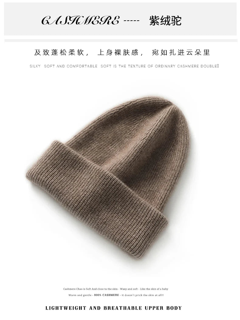 Cashmere Guard Beanie
