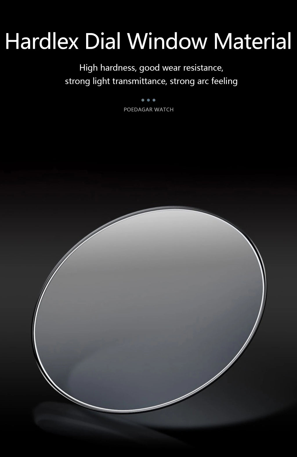 POEDAGAR Leather Watch