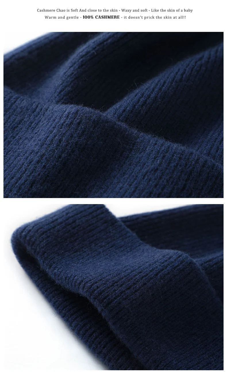 Cashmere Guard Beanie